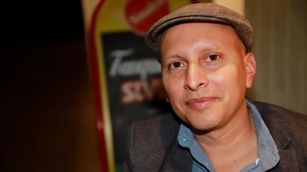 Regisseur Dario Aguirre im Thalia-Kino Babelsberg.