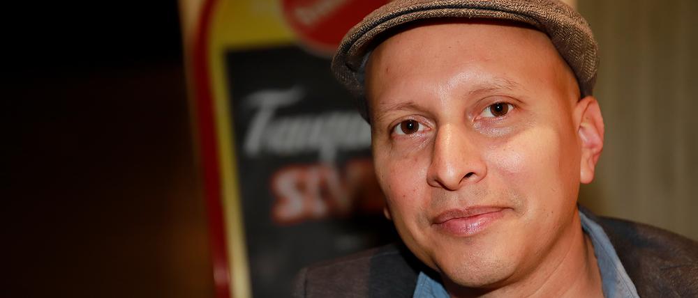 Regisseur Dario Aguirre im Thalia-Kino Babelsberg.