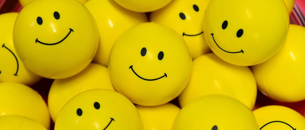 Bitte lächeln. Den Smiley gibt es seit 1963.
