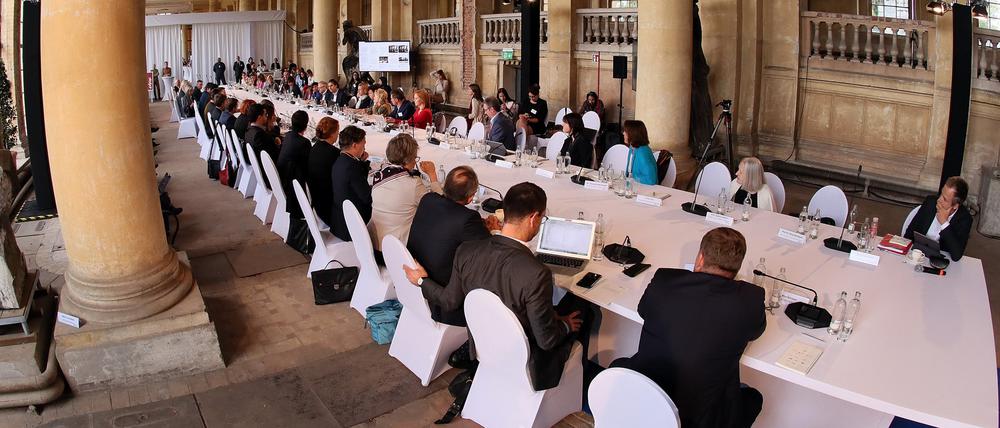 M100 Sanssouci Colloquium in der Orangerie Sanssouci 2019.