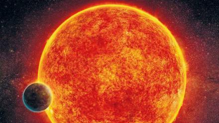 Heiße Sache. Ein Spektrograf des AIP ermöglichte den Fund auf einem fernen Gasplaneten.