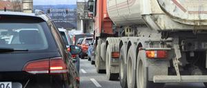 Nichts geht mehr. Stau in Potsdam (Symbolfoto).