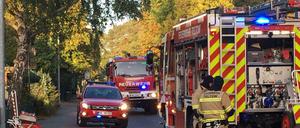 Bis in die frühen Morgenstunden im Einsatz.