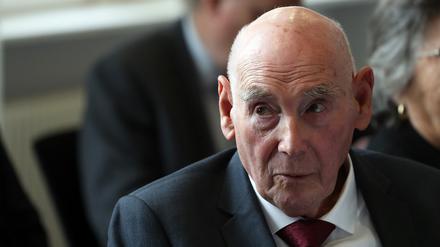 Der Holocaust-Überlebende George Shefi wurde mit dem Verdienstorden des Landes Brandenburg geehrt.