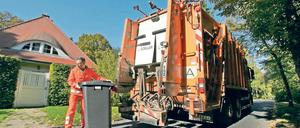 Mehr Sicherheit: Müllfahrzeuge in Potsdam werden nun mit Abbiegeassistenten ausgerüstet.