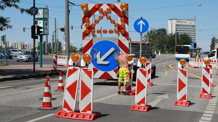 Symbolbild: Baustellen in Potsdam.