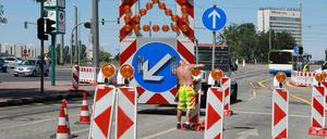 Symbolbild: Baustellen in Potsdam.