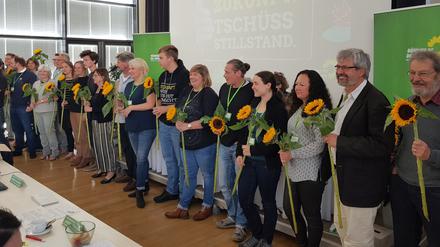 Grüne-Landesdelegiertenkonferenz in Kleinmachnow befürwortet Kenia-Koalitionsverhandlungen.