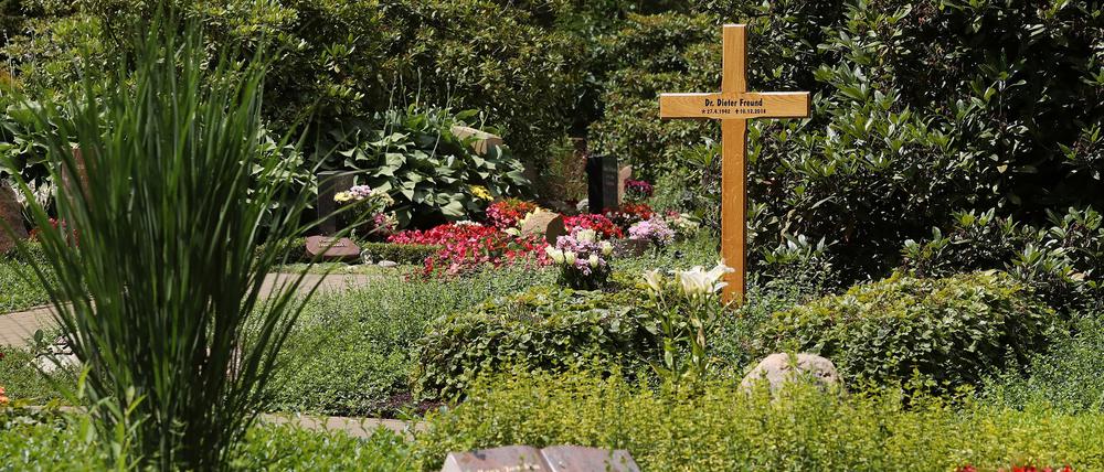 Auf dem Neuen Friedhof Potsdam (Archivbild).