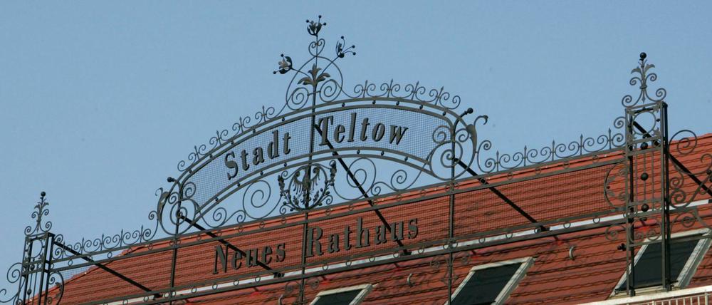 Das Rathaus in Teltow.