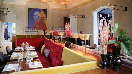 Blick in die Villa Kellermann: An der Einrichtung will die neue Restaurantchefin nichts ändern. 
