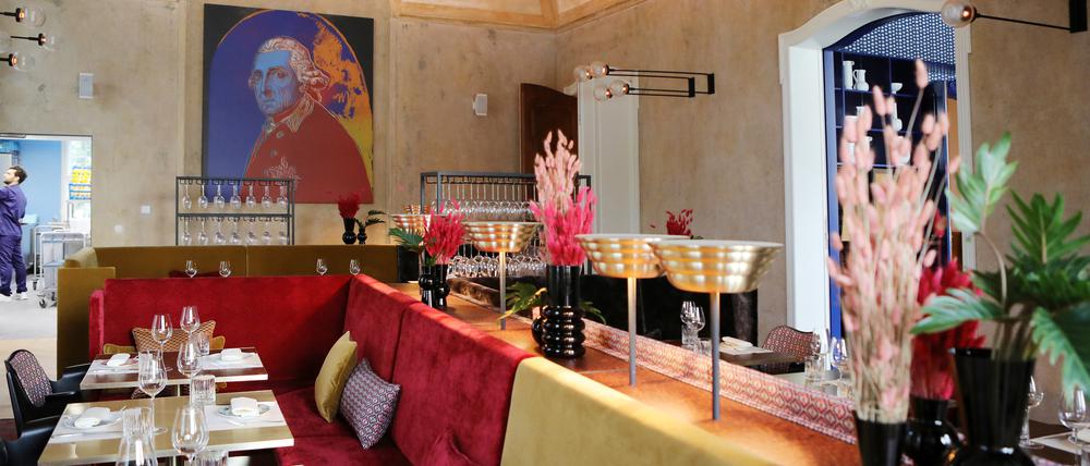 Blick in die Villa Kellermann: An der Einrichtung will die neue Restaurantchefin nichts ändern. 