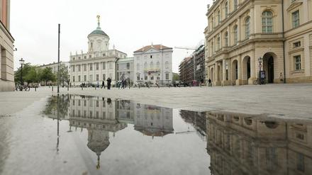 Potsdams Alter Markt. Hier will Mitteschön am Mittwoch protestieren.