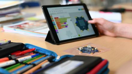 9,5 Millionen Euro sollen aus dem Digitalpakt an Potsdamer Schulen gehen (Symbolfoto).