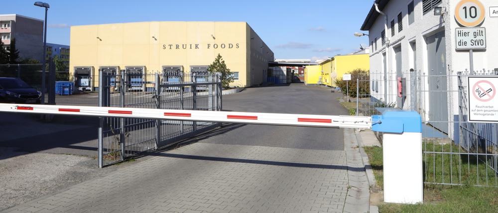 Die Produktionshallen liegen im Zentrum, schon zu DDR-Zeiten wurde dort Fertignahrung produziert - für Kinder.