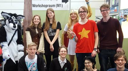 Manga- und Anime-Fans stecken besonders viel Zeit in ihre Leidenschaft. Bisweilen verkleiden sie sich auch als Manga-Figuren wie bei dieser Anime-Convention.