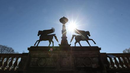 Am Pfingstberg-Belvedere wird am Sonntag gefeiert.