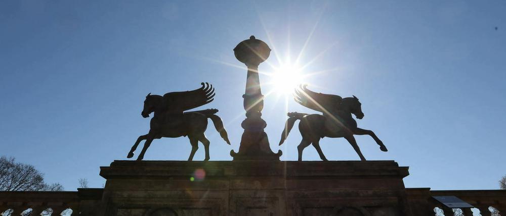 Am Pfingstberg-Belvedere wird am Sonntag gefeiert.
