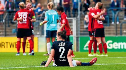 Unbelohnt. Potsdam holte stark auf, doch am Ende jubelte der Gast aus dem Breisgau.