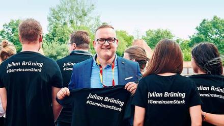 Auf der Landesliste setzte sich Julian Brüning gegen Dieter Dombrowski durch. 