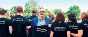 Auf der Landesliste setzte sich Julian Brüning gegen Dieter Dombrowski durch. 