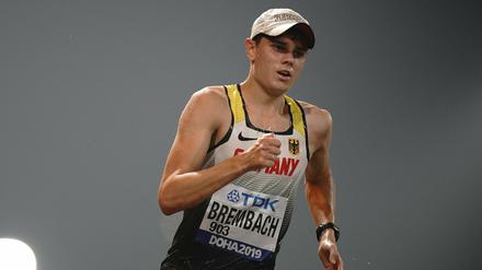 Irgendwann ging es nicht mehr. Nils Brembach brach nach etwa Dreiviertel der Strecke zusammen.