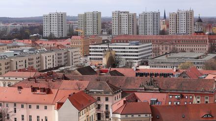 Teures Pflaster: Blick auf Potsdams Innenstadt von der Nikolaikirche aus.