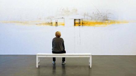 Die Künstlerin Gabriele Worgitzki war auf der Suche nach einer Atelieretage und hat sich unweigerlich mit Exposés und ihrer Wirkung auseinandersetzen müssen. 
