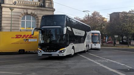 Unfall am Platz der Einheit