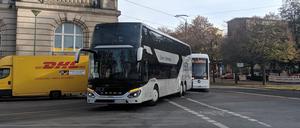 Unfall am Platz der Einheit