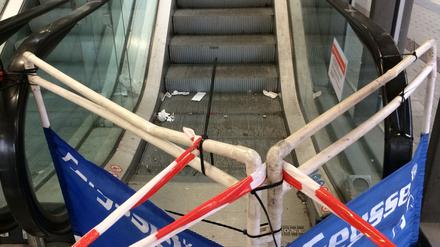 Defekt. Solche Bilder soll es im Bahnhof künftig nicht mehr geben.