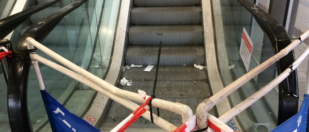 Defekt. Solche Bilder soll es im Bahnhof künftig nicht mehr geben.