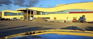 Baustelle der Havel-Therme in Werder.