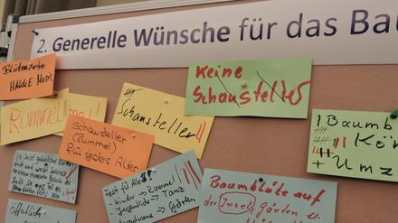 Die gesammelten Wünsche sollen die künftige Festgestaltung einfließen, sie sind aber gegensätzlich.