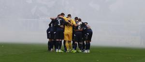 Ein Team unter Druck. Der SVB ist nach 14 Spieltagen noch sieglos.
