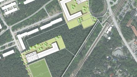 Die umstrittenen Pläne für den Waldstadtcampus wurden beschlossen. 