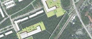 Die umstrittenen Pläne für den Waldstadtcampus wurden beschlossen. 