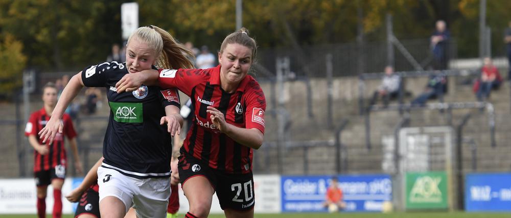 Im ersten Liga-Duell beider Klubs in dieser Saison boten Turbine und Freiburg ein Spektakel. 