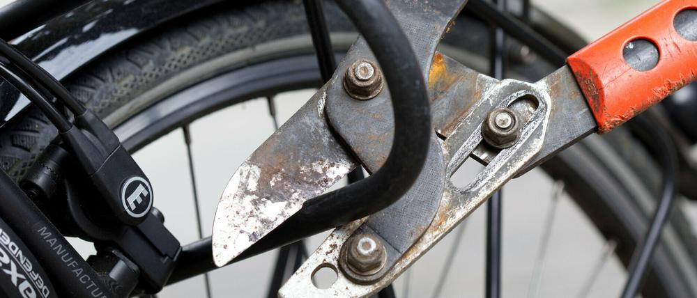 Die Zahl der Fahrraddiebstähle ist in Potsdam seit Jahren hoch.