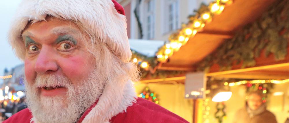 Heute wird der Potsdamer Weihnachtsmarkt "Blauer Lichterglanz".
