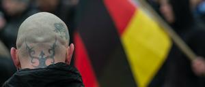 Rechte Gewalttaten sind in Brandenburg rückläufig.