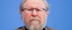 Der ehemalige Bundestagspräsident Wolfgang Thierse (SPD) war bei "Scobel fragt" im Potsdamer HOT zu Gast.