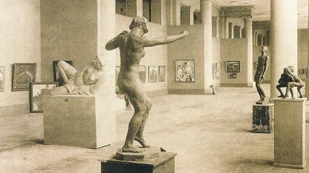 1921 zählte der Potsdamer Kunstverein so viele Mitglieder, dass er zu seinem ersten Kunstsommer in der Orangerie im Park Sanssouci einlud.