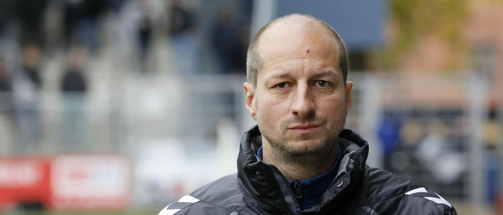 Marco Vorbeck, Trainer des SV Babelsberg.