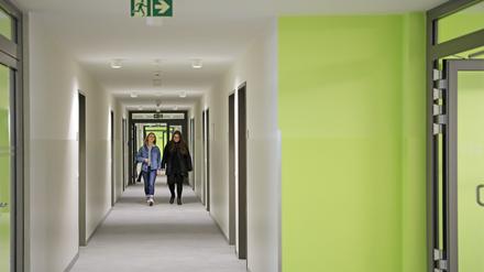 Das neue Studentenwohnheim auf dem Campus Golm.