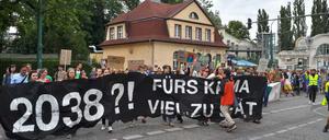 Klimademo in Potsdam im Juni 2019.