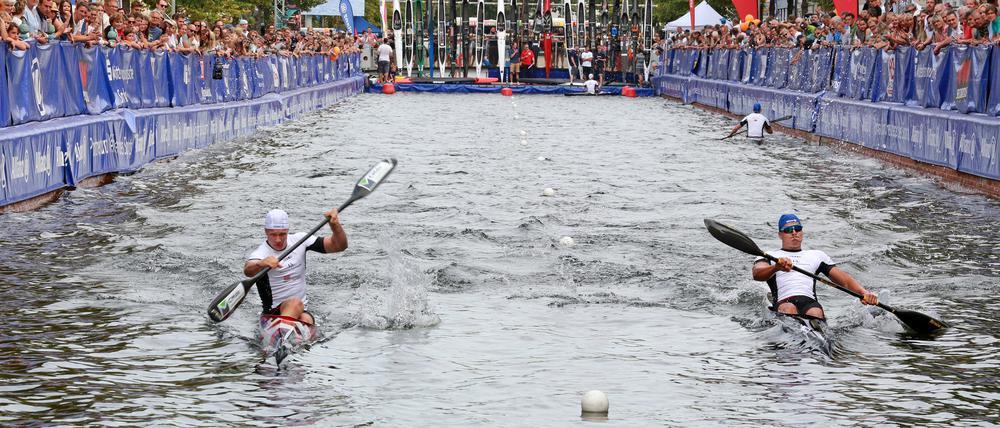Beim Kanalsprint im September 2019.