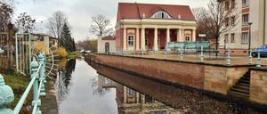 Bislang fließt der Stadtkanal nur am Kellertorhaus