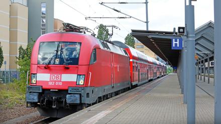 Der Potsdamer Hauptbahnhof. 