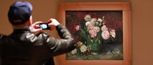 In der Van Gogh Ausstellung im Museum Barberini in Potsdam.